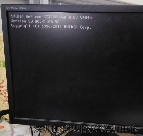 名人堂GTX780显卡开机显示器不显示维修 图9