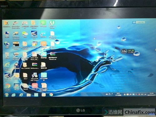 LG W2241T间隔性液晶显示器白屏维修 图9