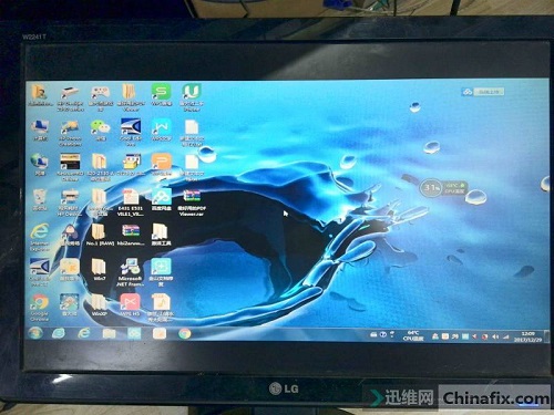 LG W2241T间隔性液晶显示器白屏维修 图10