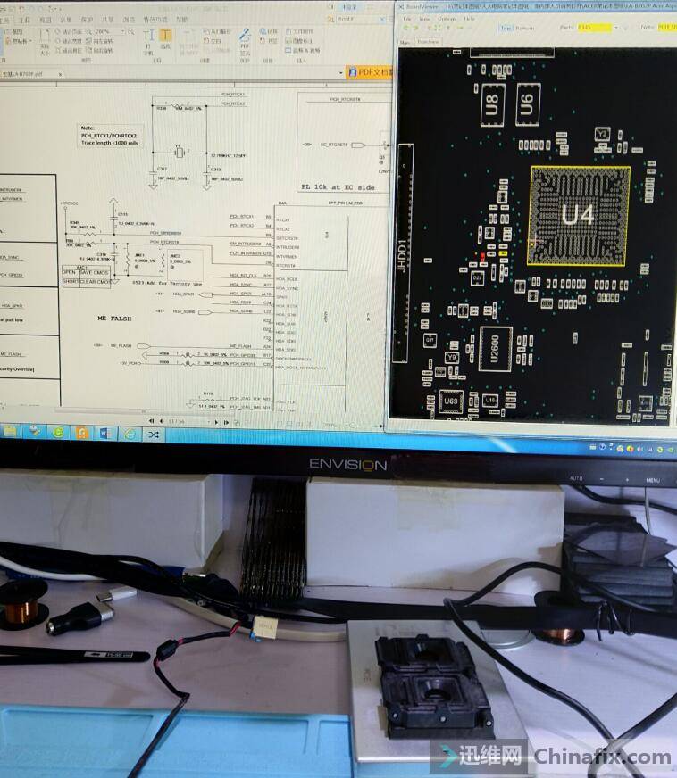 迅维远程学员分享：ACER E5-572不开机之曲折维修过程 图5