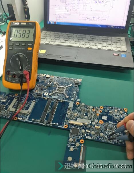 迅维远程学员分享：神舟战神Z7-I78172 S1不开机维修 图9