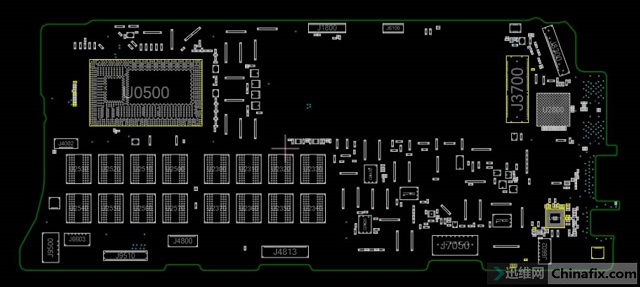 迅维实地学员分享：MacBook A1502笔记本掉电不开机维修 图3