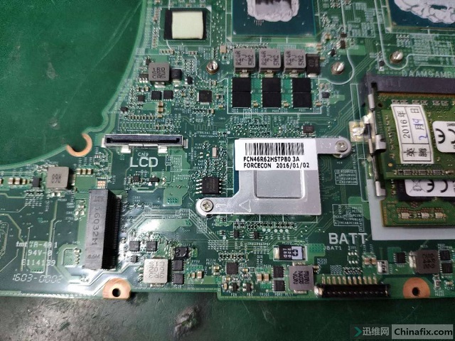 迅维实地学员分享：DELL 15-7559 AM9A笔记本不触发无3V5V维修