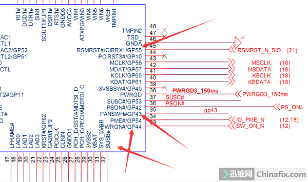 迅维培训学员分享：七彩虹C.H61U V30主板不触发维修 图1