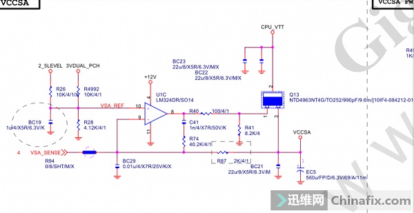 迅维培训学员分享：技嘉GA-H61M-S1主板不亮机维修 图3