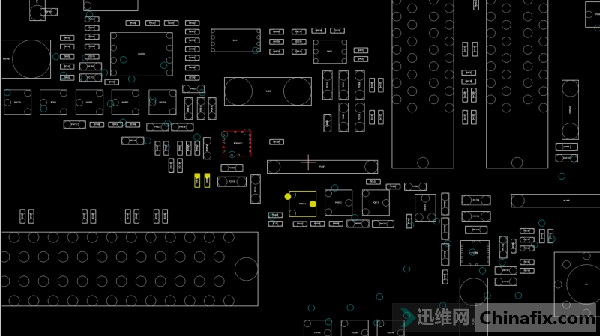 迅维培训学员分享：华硕B150M-ET主板开机不显示维修 图3